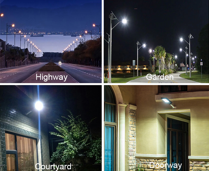 application for solar street light