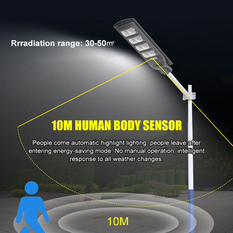  sensor solar street light