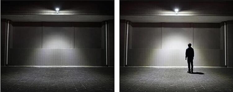 human sensor lamp for led solar light