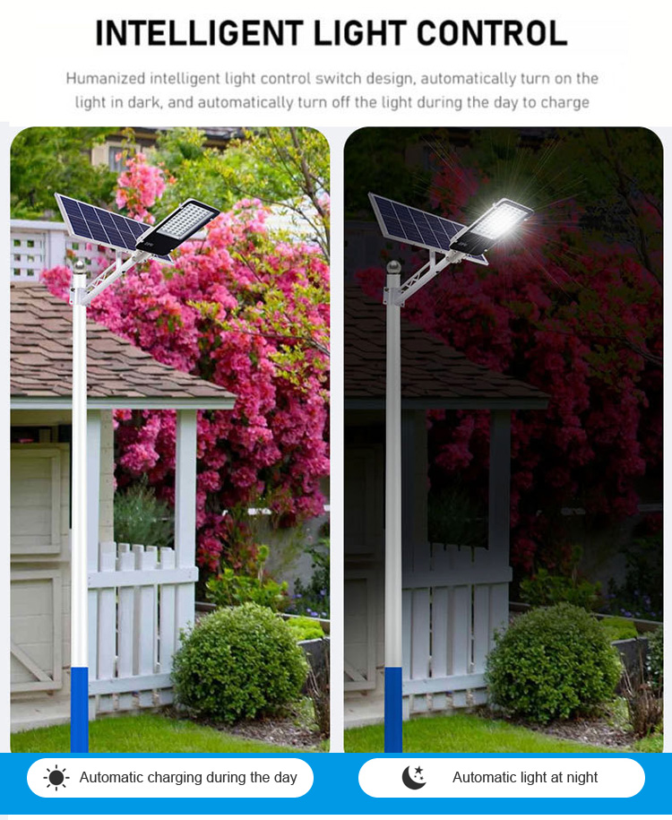 intelligent control for solar street light