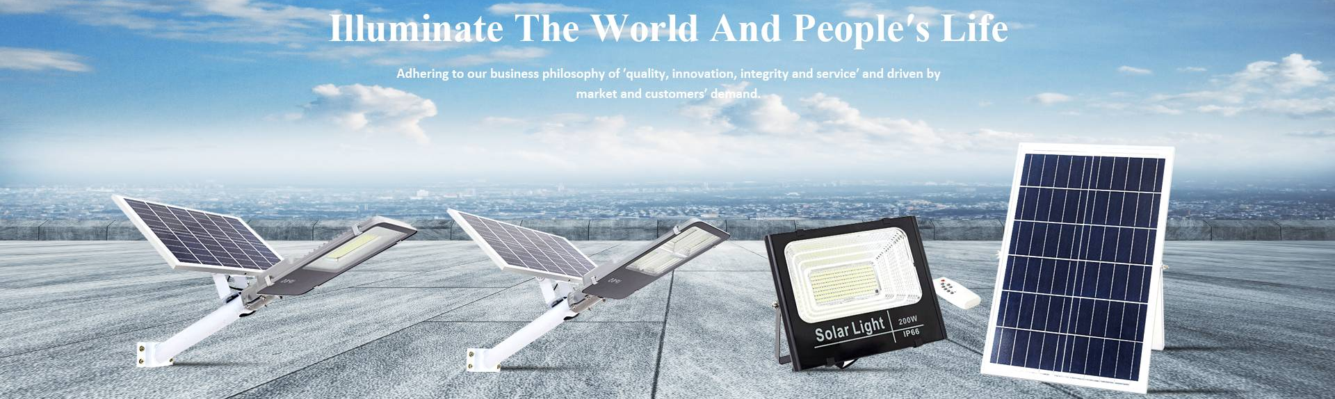 solar street light