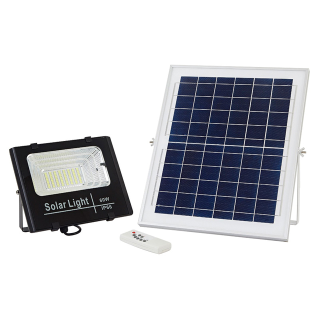 60W Solar Powered Dusk To Dawn Led Flood Lights